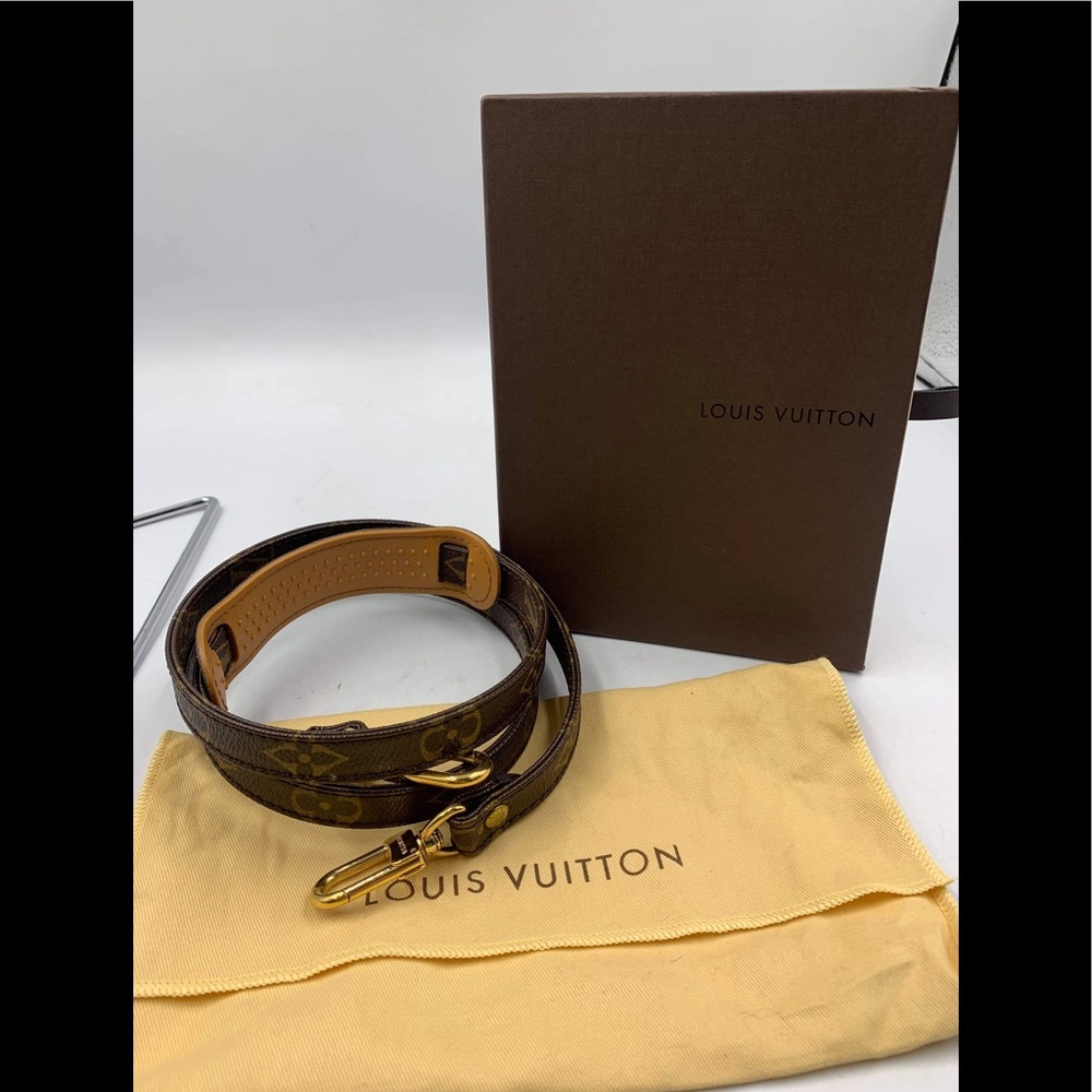 Authentic LV mono strap